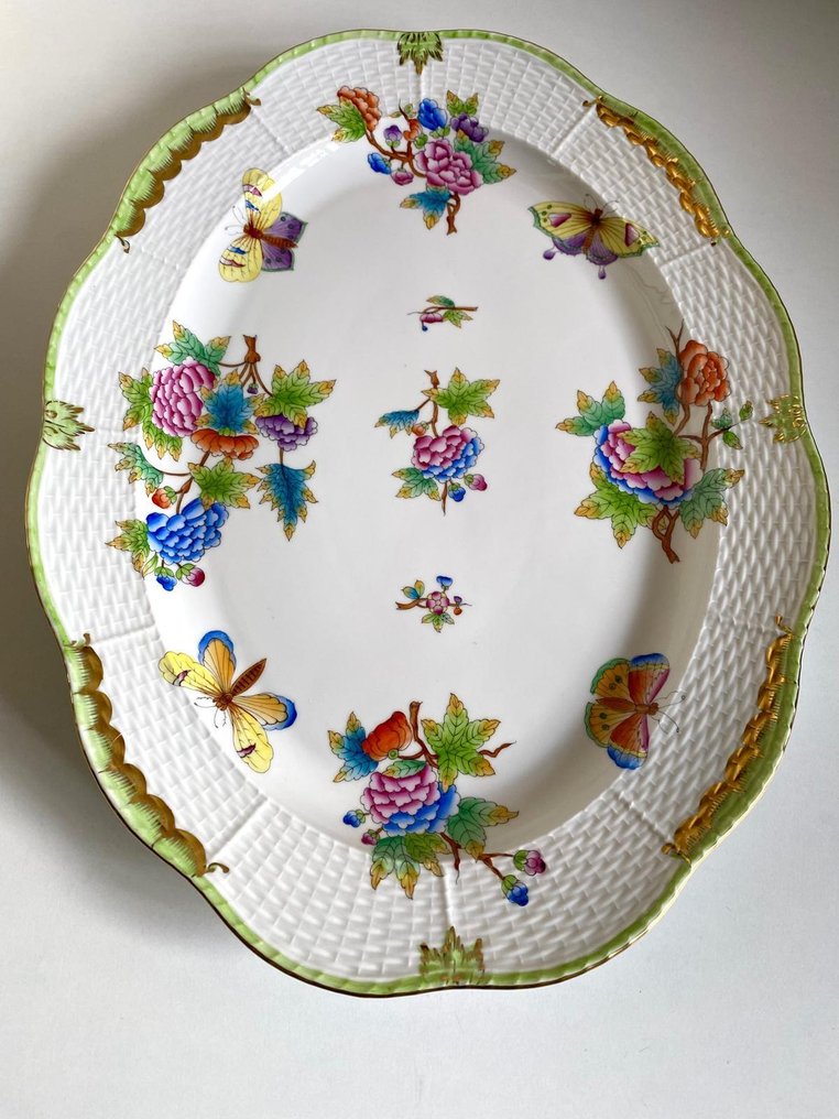 Herend - Platter - server platter - Bone china - serving dish #1.0