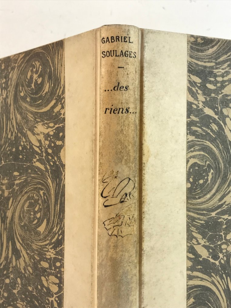 Gabriel Soulages / Carlègle - Des riens... [Reliure de Bonneau] - 1926 #4.3