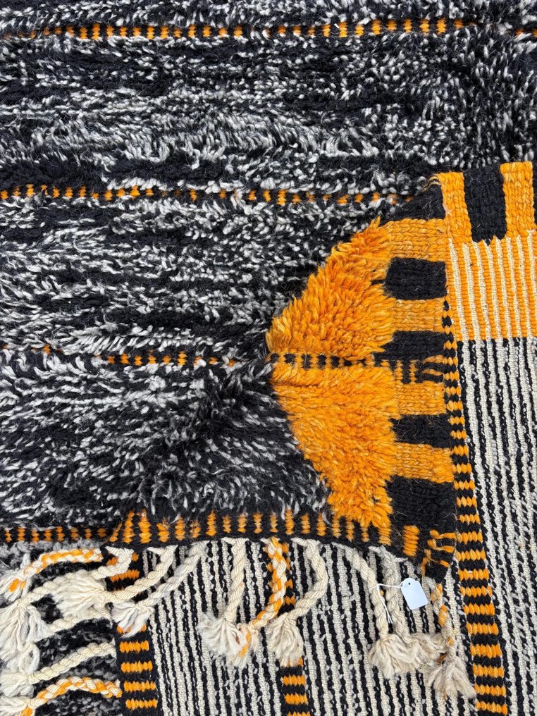 Luksuriøst marokkansk M’rirt-tæppe – 190x250 cm – Håndvævet uldtæppe fra Middle Atlas - Tæppe - 250 cm - 190 cm - Håndvævet uldtæppe #2.1