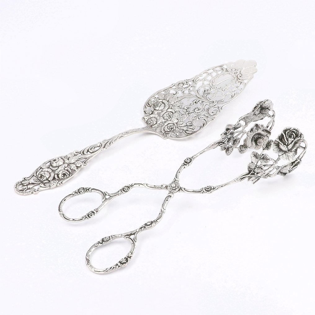 Christoph Widmann - Koektang - Paletta per servire i dolci (2) - .835 argento - 1950-1960 #1.0