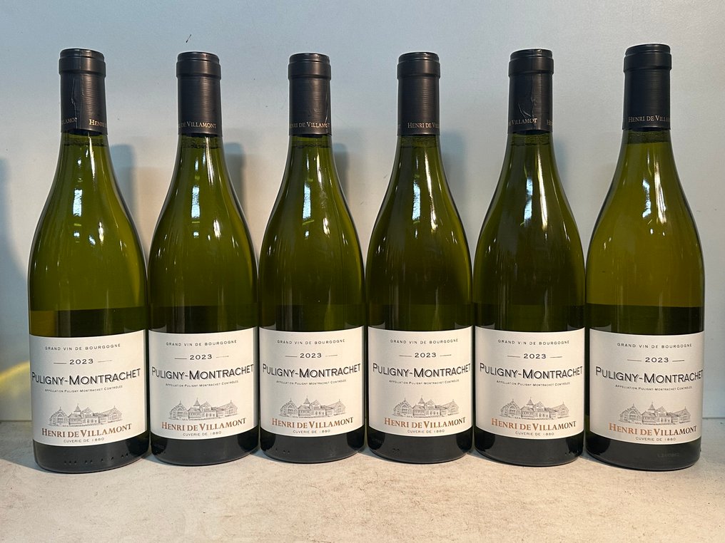 2023 Puligny-Montrachet - Henri de Villamont - 勃艮第 - 6 Bottles (0.75L) #1.0