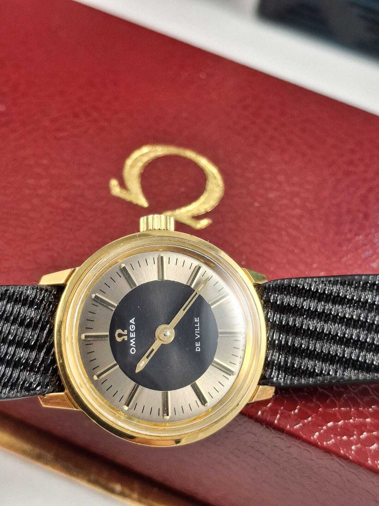 Omega - De Ville - Ref.515.007 - Cal.620  - 18k GP Two Tone Dial - Tool 101 - Ingen mindstepris - Kvinder - 1960-1969  #2.1