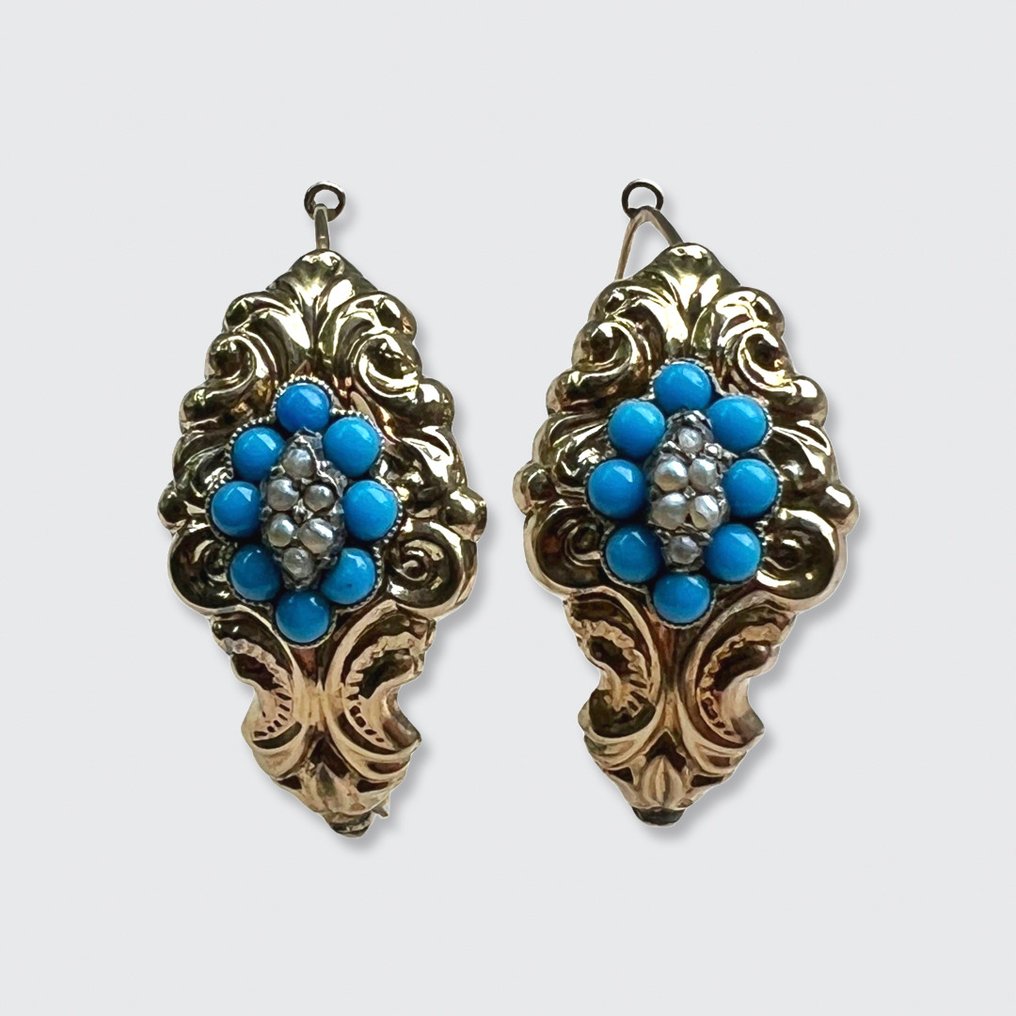 Boucles d'oreilles - 14 carats Or jaune #1.0