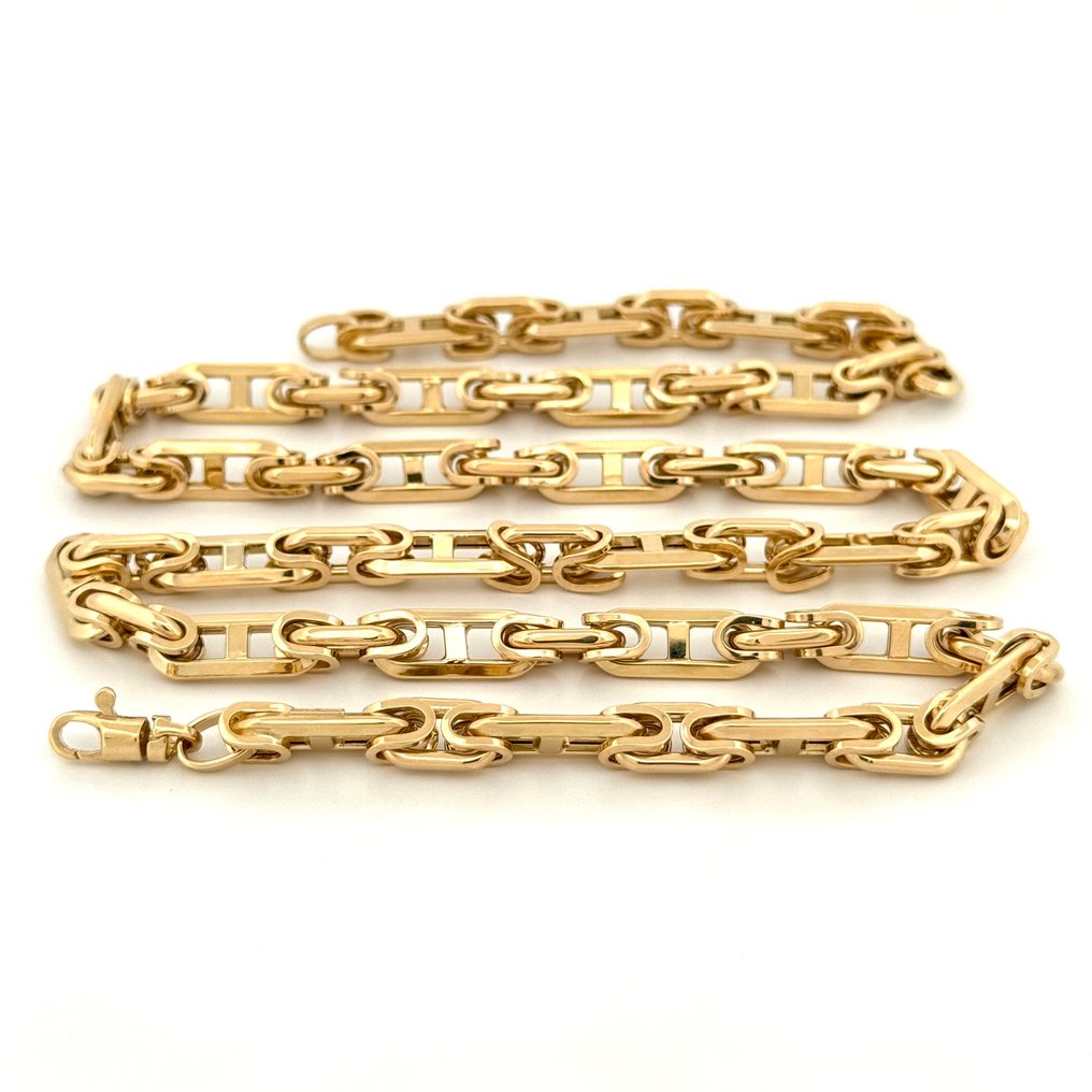 Handmade - Halskæde - 26.9 g - 60 cm - 18 kraat Gulguld #1.0