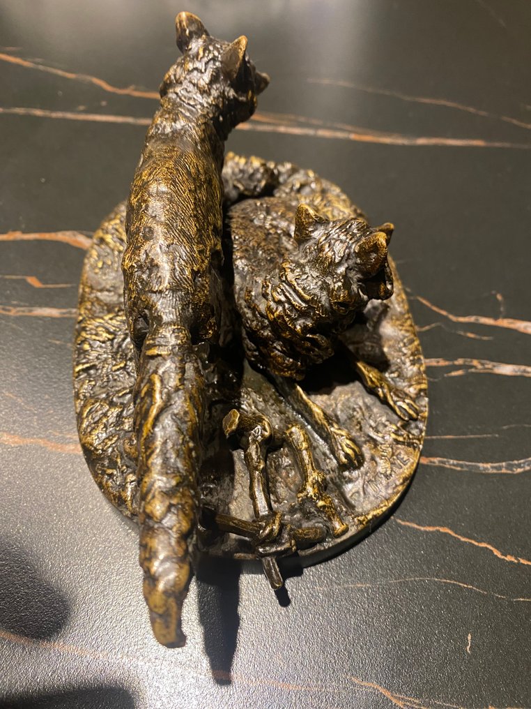 Statuette, Volpi - MÊNE, PIERRE-JULES - 11 cm - Bronze - 1870 #4.3
