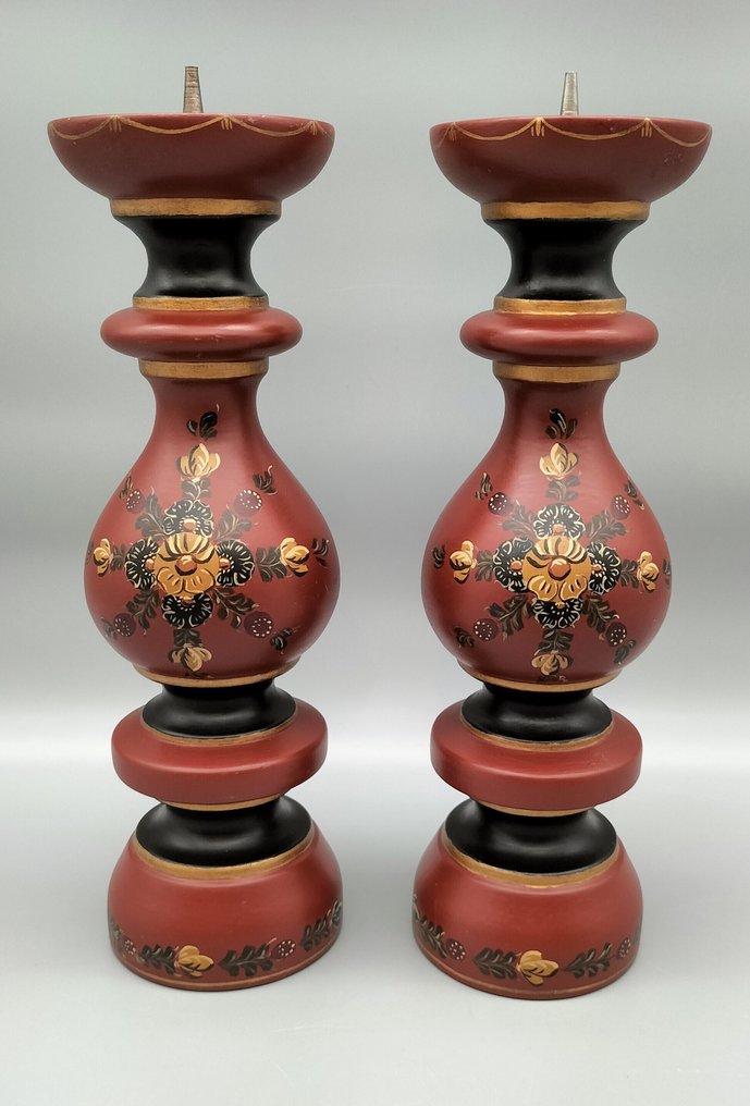 烛台 (2) - 木 - Roosje Hindeloopen #1.0