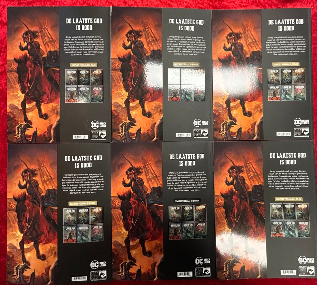 De laatste God 1 t/m 6 - De kronieken van Fellspyre - complete reeks SC - 6 Album - First edition - 2021 #1.0