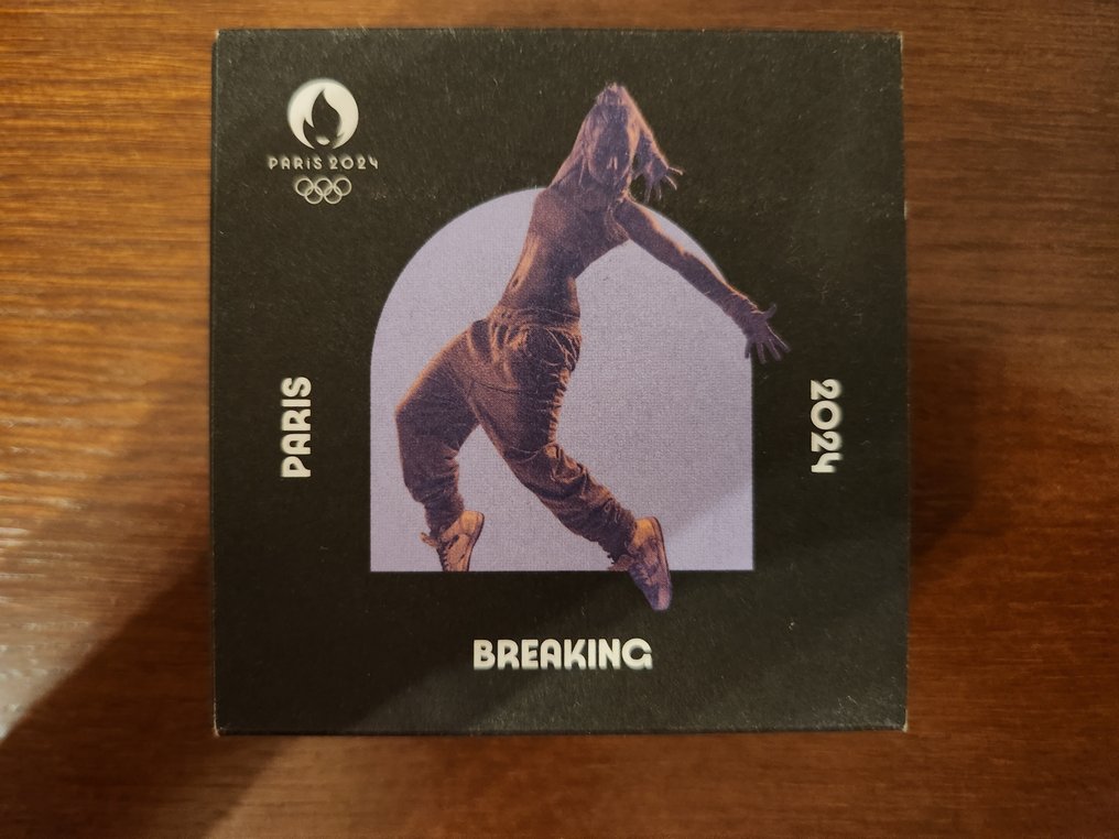 Frankrijk. 10 Euro 2023 "Jeux Olympiques Paris 2024 - Breaking" Proof (Zonder minimumprijs) #1.0