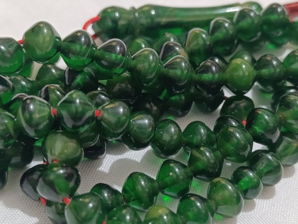  Ροζάριο - Κεχριμπάρι - 1970-1980 - Σπάνια Κομποσκοίνια Προσευχής  #2.1