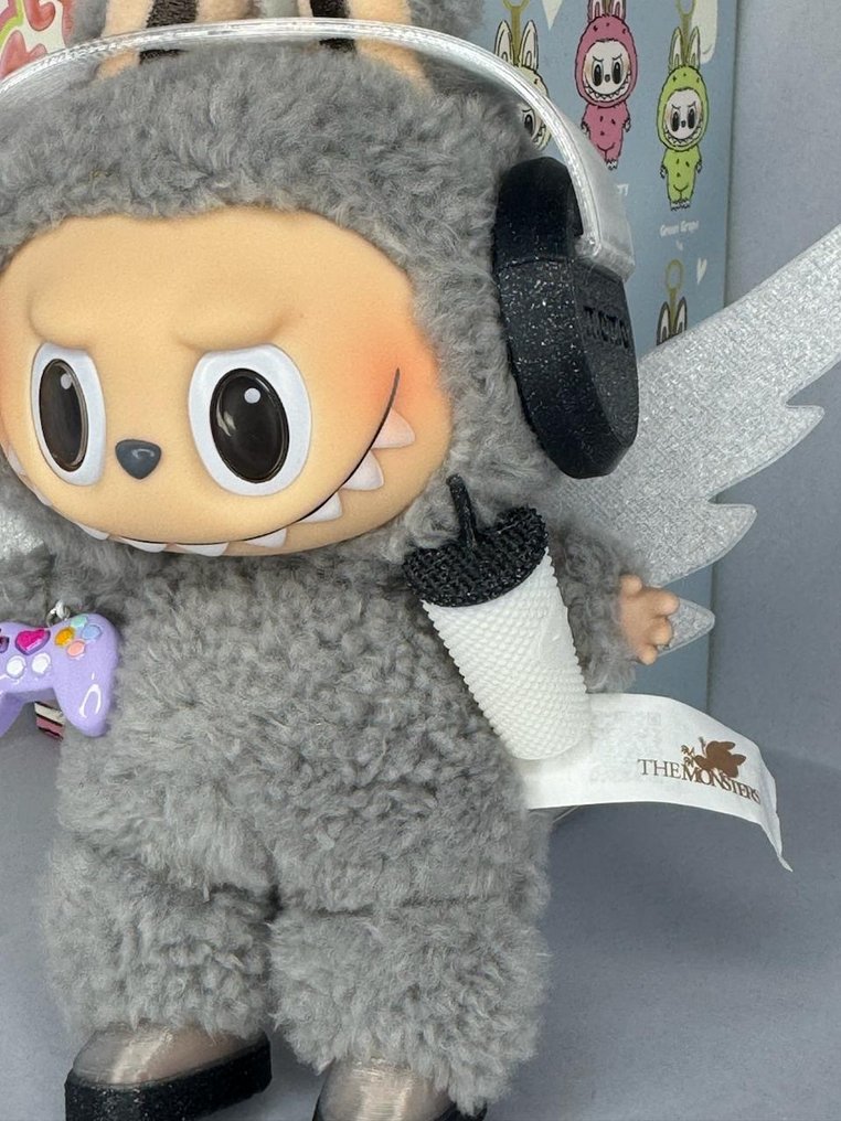 Pop Mart - Plysj leketøy Labubu The Monsters Excited Macaron Popmart - 2020+ - Kina #1.0