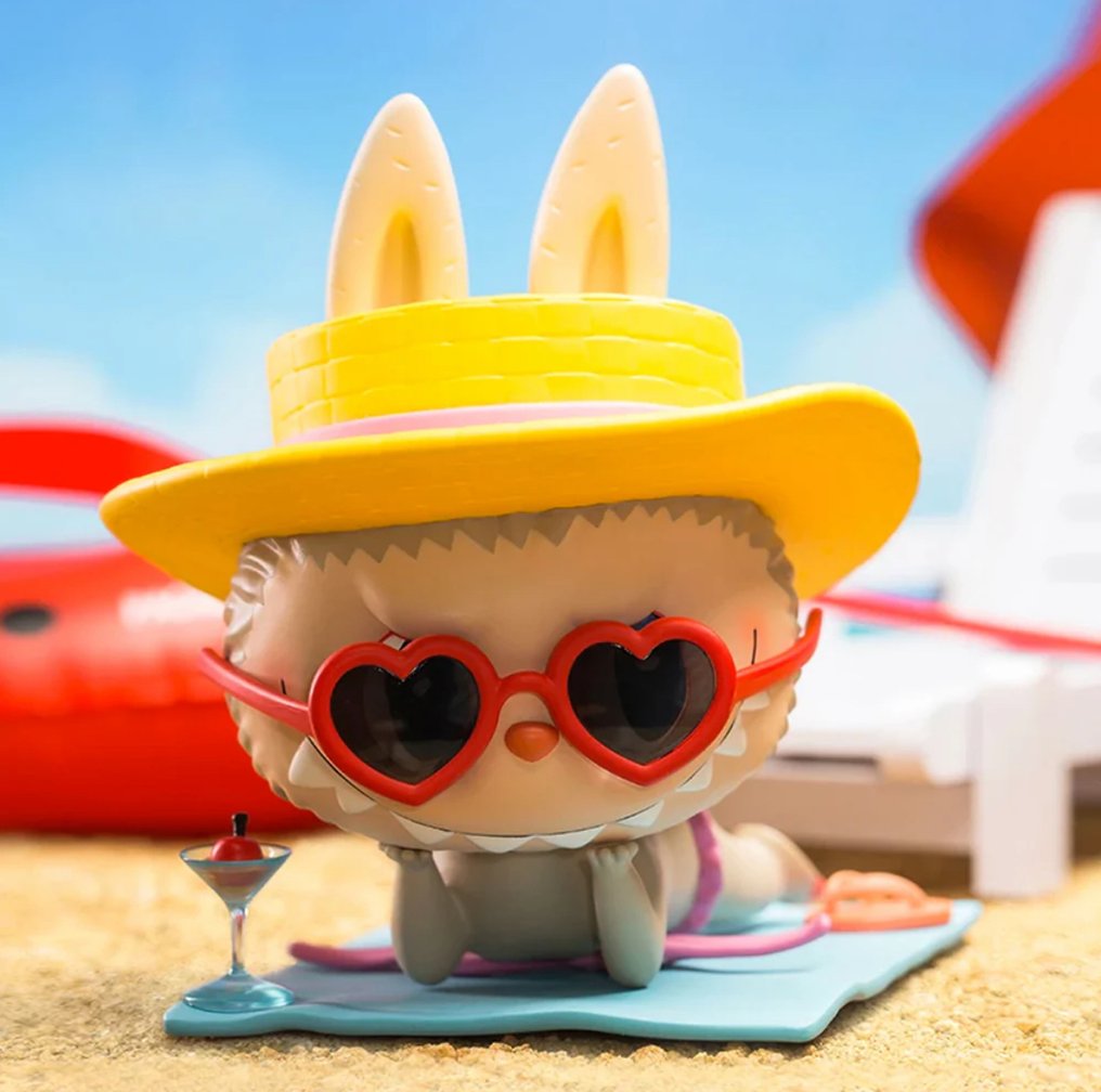 Pop Mart - HOW2WORK - Figure - Labubu BEACH - pvc #2.1