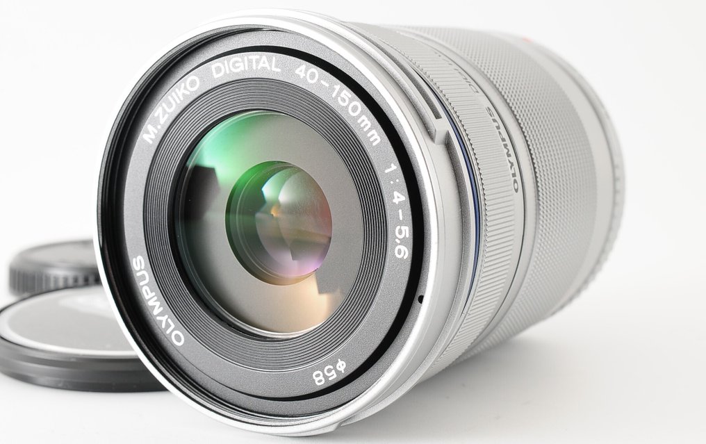 Olympus M.Zuiko Digital 4-5.6/40-150mm R ED Silver [#876] Camera lens #1.0