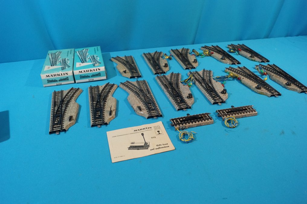 Märklin H0 - 5121/5112/5117 - Modeltog skinner (14) #1.0