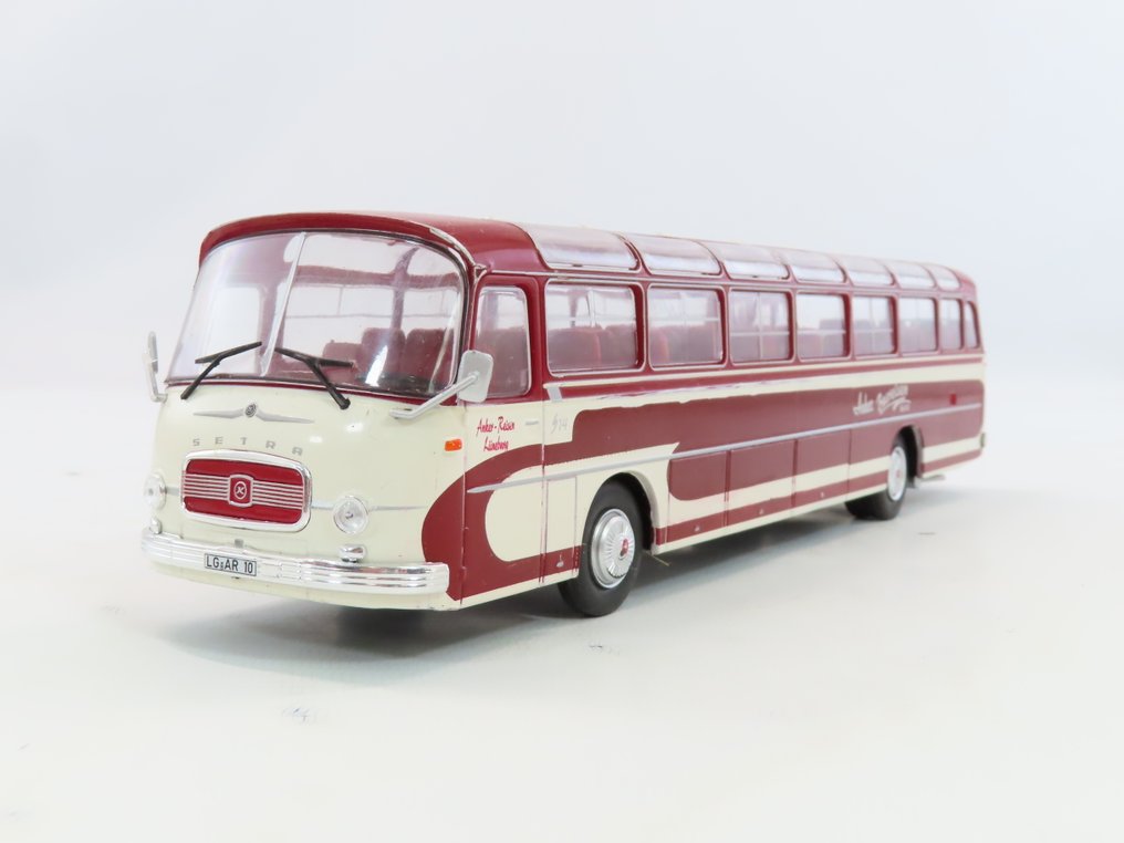 Autocar 0轨, 1:43 - 模型火车车辆 (3) - 3辆MAN柴油城市公交车“Der Langenhettenbacker”、梅赛德斯“PULAY Reisen”以及Setra“Anker” #4.3