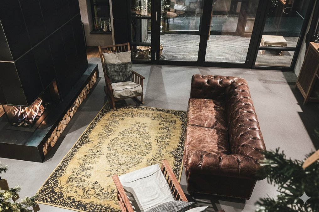 Χωρίς κράτηση! Κίτρινο vintage. - Χαλί - 295 cm - 175 cm - χωρίς επιφύλαξη! #4.3