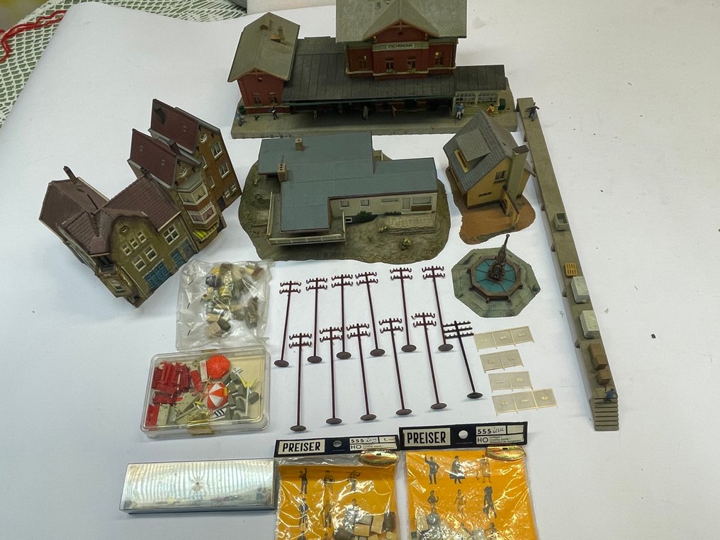 Busch, Faller, Preiser, Vollmer, Kibri H0 - Τοπίο τρένου μοντελισμού (16) #4.3