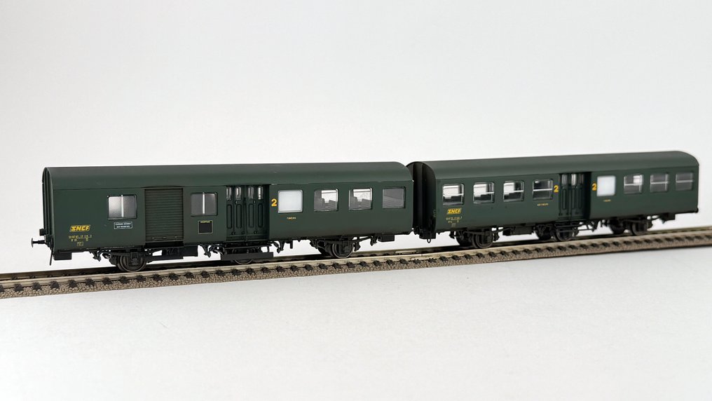 L.S. Models H0 - 14071 - Modelltog (4) - 3-beinte biler - SNCF #4.3
