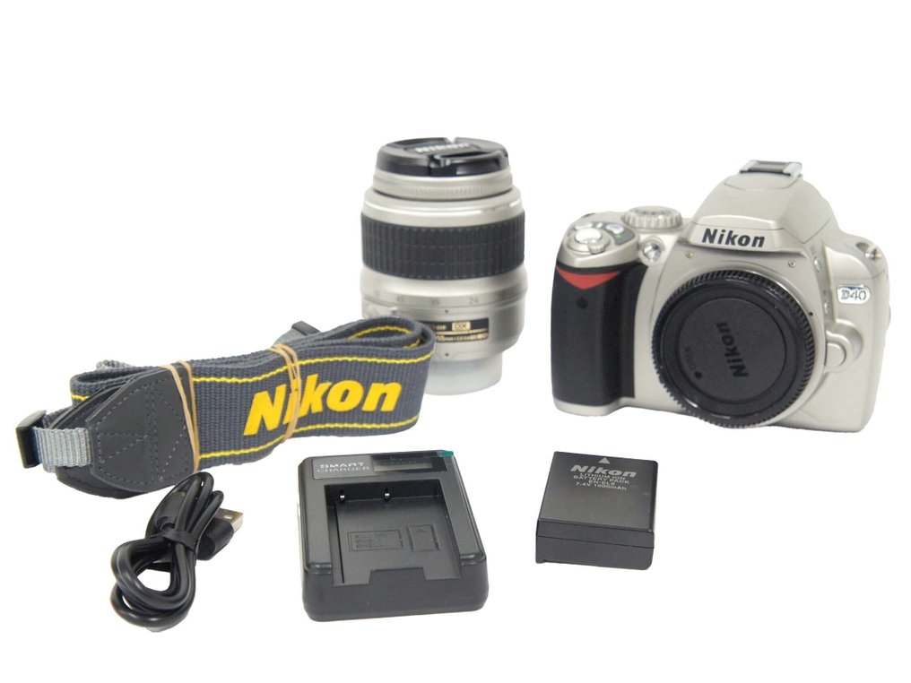 Nikon D40 /DX AF-S Nikkor 18-55mm f/3.5-5.6 G II ED Zoom lens Ψηφιακή αντανακλαστική φωτογραφική μηχανή (DSLR) #1.0