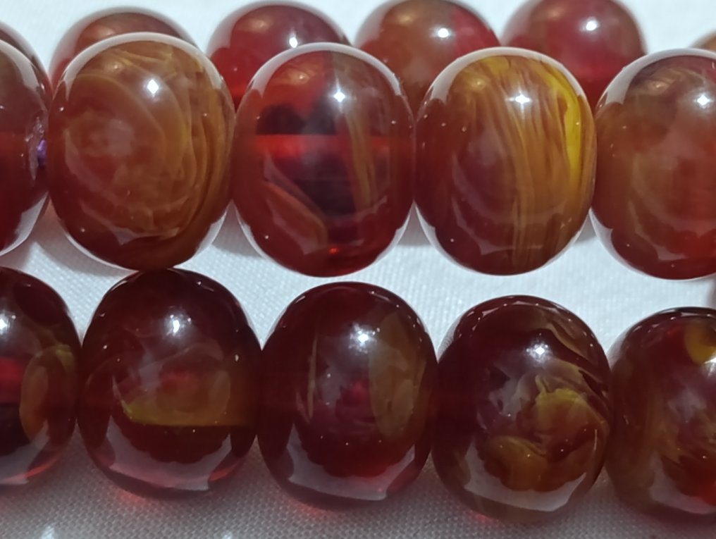  Ροζάριο - Κεχριμπάρι - 1970-1980 - Σπάνια Κομποσκοίνια Προσευχής  #4.3