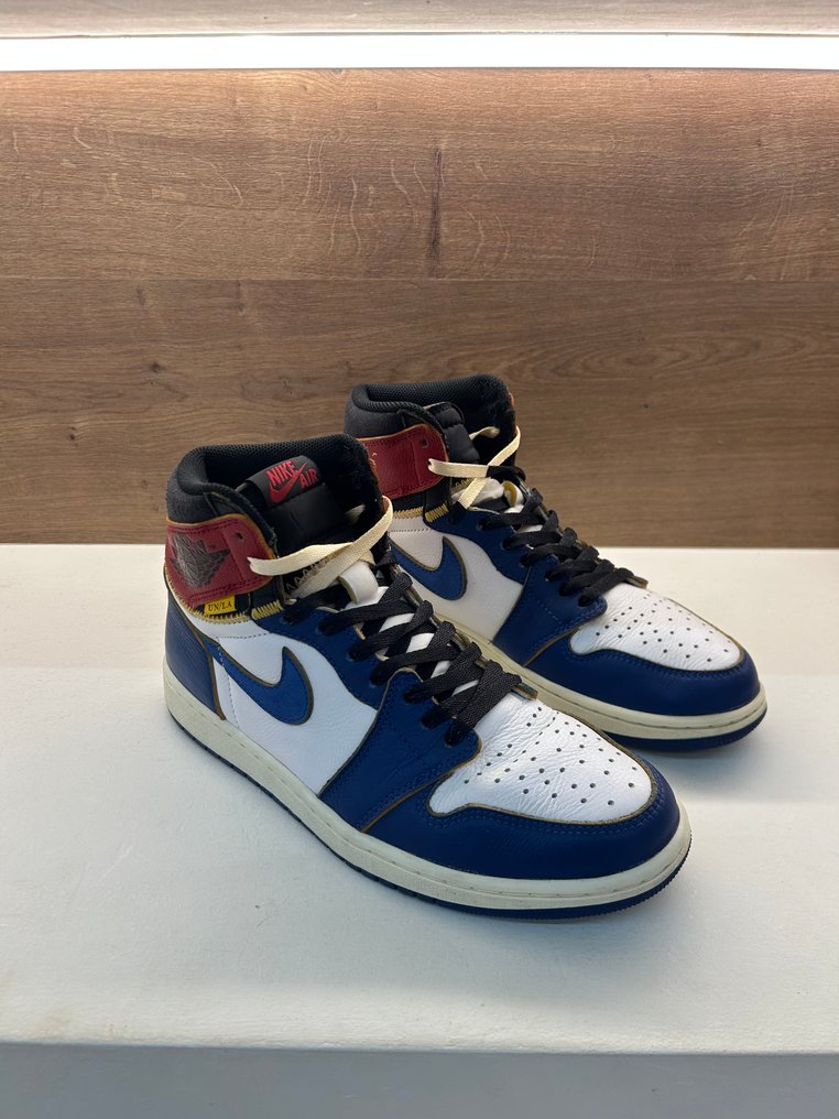 Air Jordan - Union x Jordan 1 Retro High LA Blue Storm - 運動鞋 - 尺寸: EU 43 #3.2