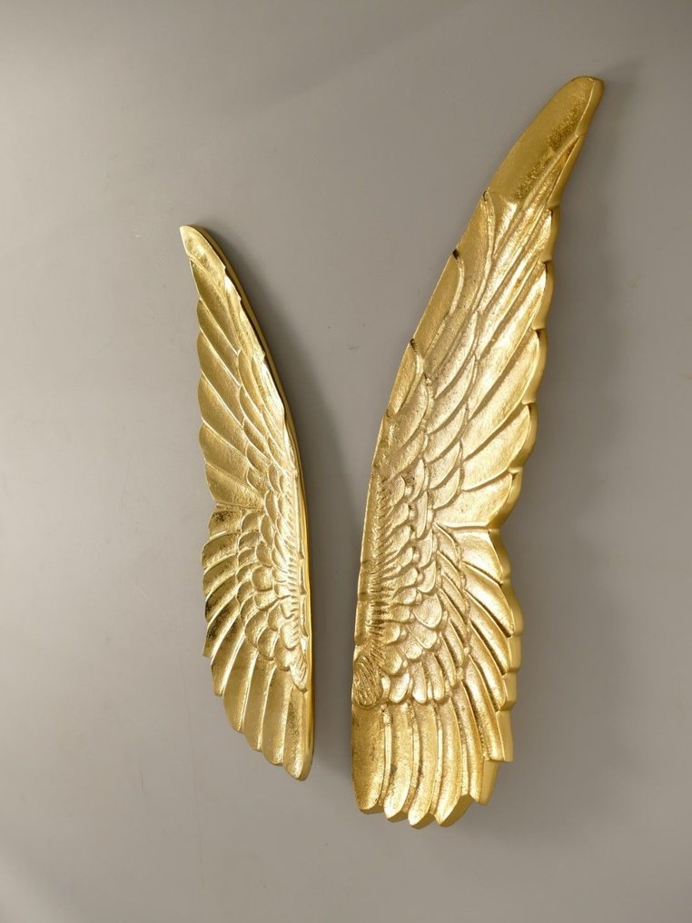 Religious objects (2) - Antique inspired - Metal, Angel Win - 2025 #4.3