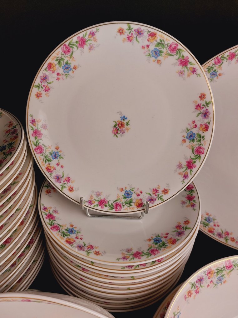 Raynaud & Cie - Table service (61) - Porcelain - Serve cakes #3.2