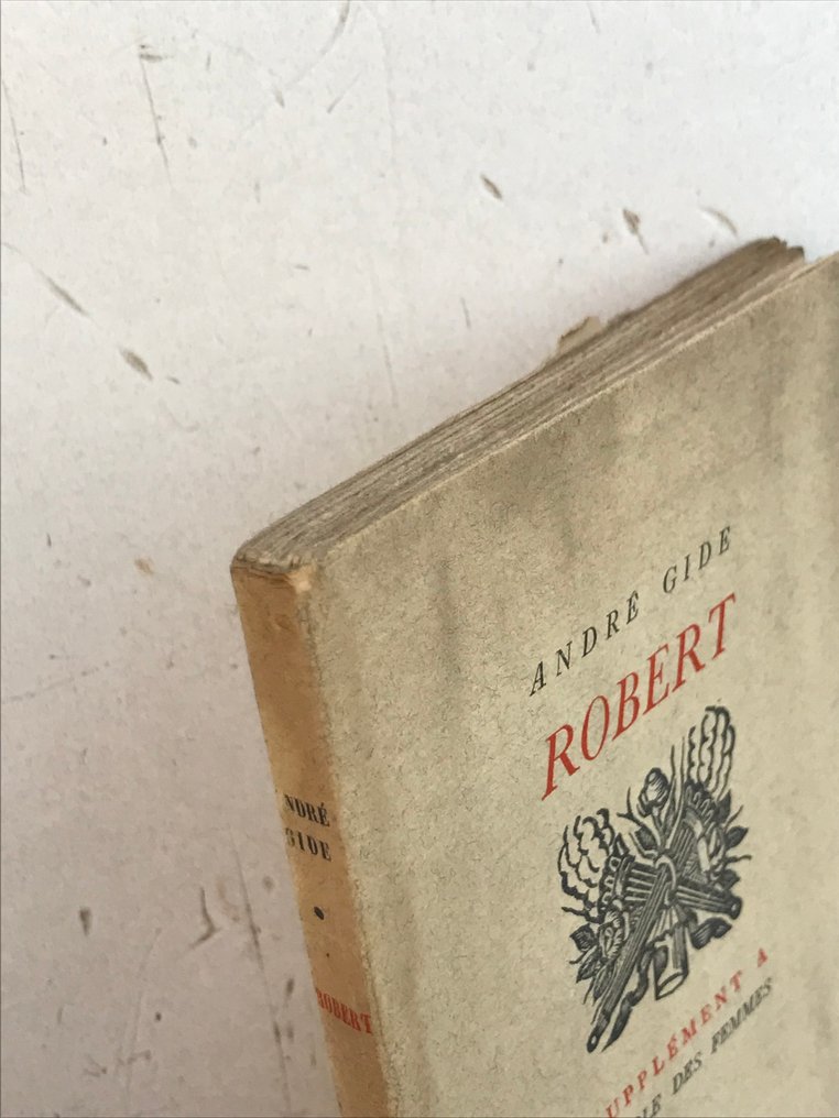 Signé; André Gide - Robert [avec un envoi à Henry Prunières] - 1930 #4.3