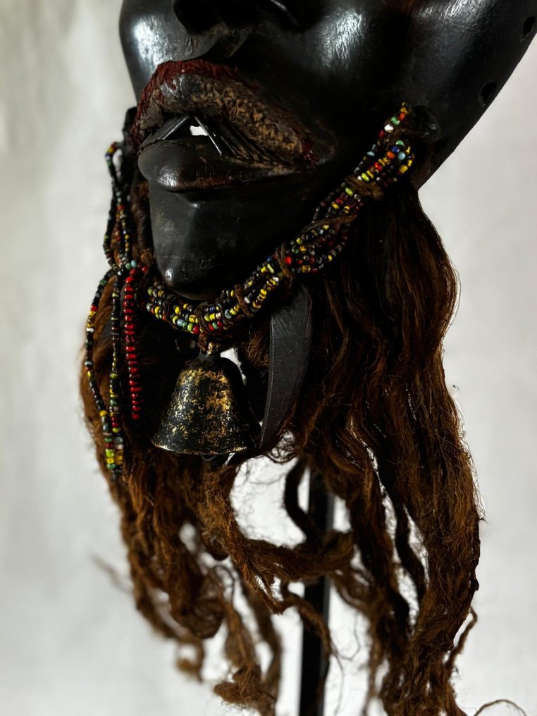 Ceremonial mask - Masque Dan - Dan - Côte d'Ivoire (No Reserve Price) #4.3
