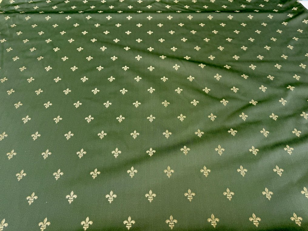 Jacquard klassisk med stiliserte liljer for prestisjefylte interiører - Polstringsstoff - 2.5 m - 2.8 m #1.0
