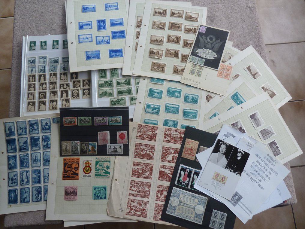 Belgium 1910/2024 - Belgian memorabilia from 1910 with unique and rare pieces #1.0