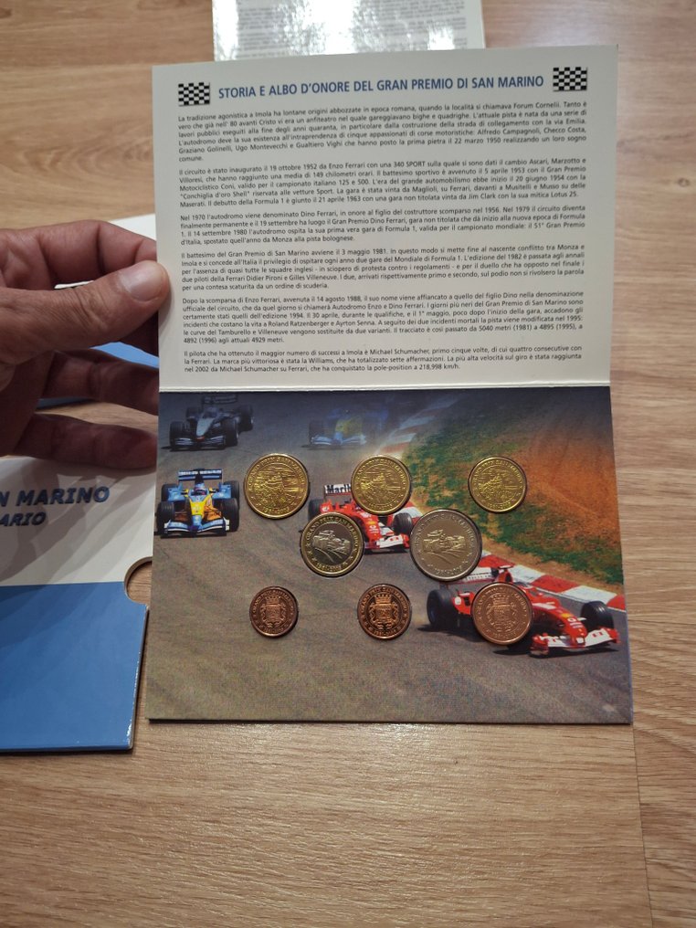 圣玛利诺. Probe Set 2005 "Grand Prix San Marino" (2 sets)  (没有保留价) #2.1
