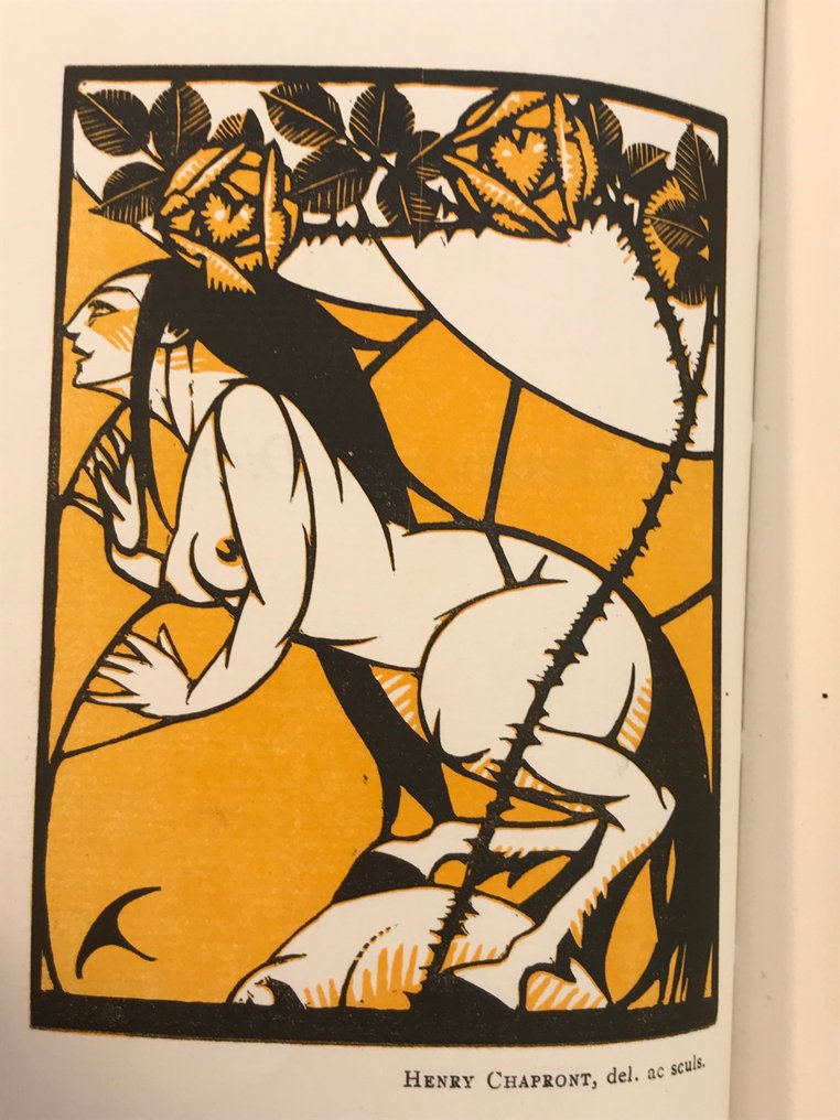 Remy de Gourmont / Henry Chapront - Les Chevaux de Diomède. [Exemplaire de Paul Léautaud] - 1921 #1.0