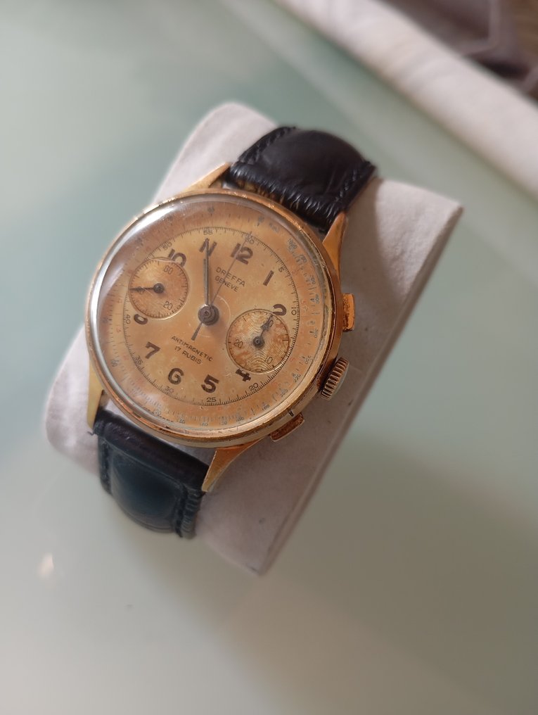 dreffa geneve - chronographe landeron - No Reserve Price - Men - 1950-1959 #4.3