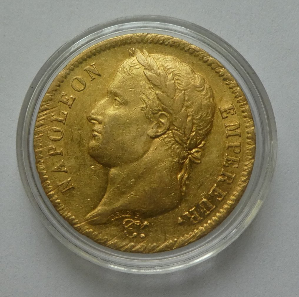France. Napoléon I (1804-1814). 40 Francs 1811-A, Paris #3.2