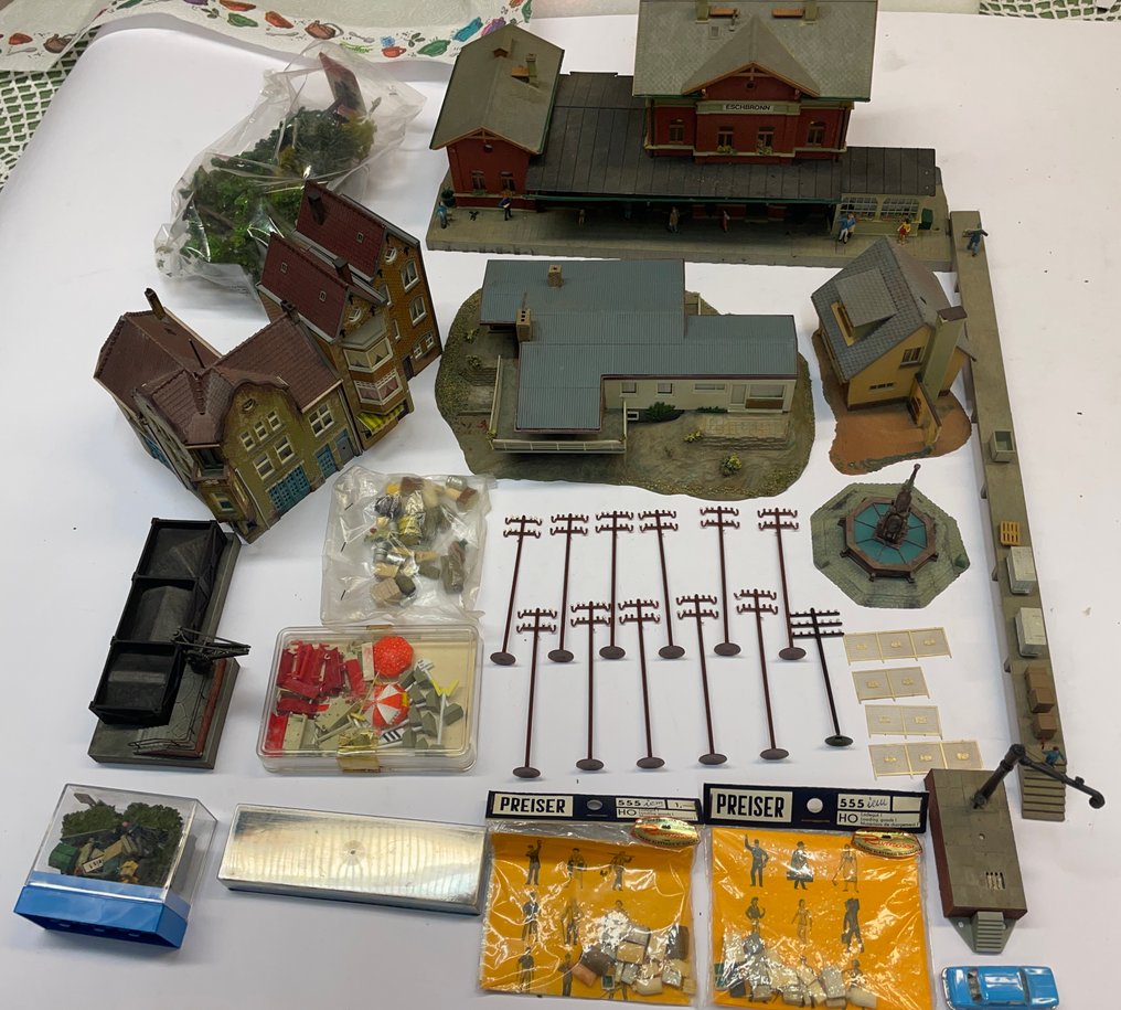 Busch, Faller, Preiser, Vollmer, Kibri H0 - Τοπίο τρένου μοντελισμού (16) #1.0