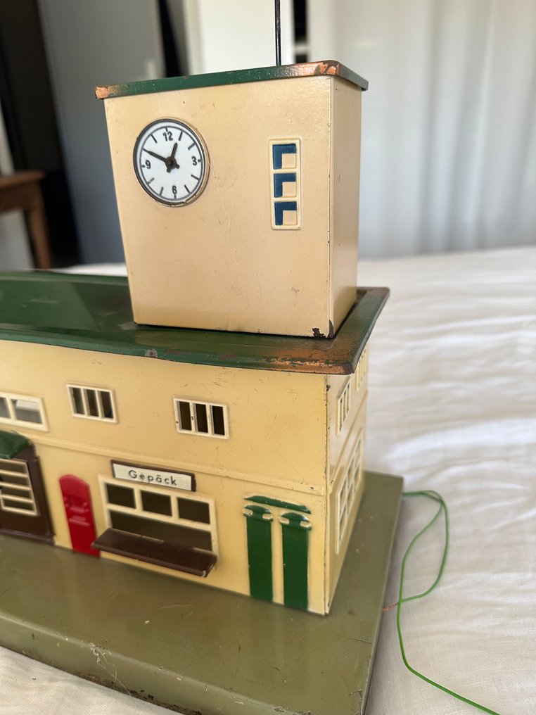Märklin - Tin toy - Märklin O Gauge Model Train Station - Germany #1.0