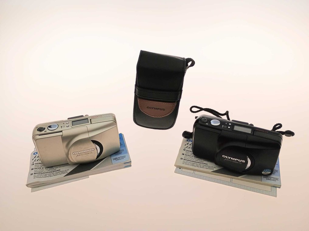 Olympus mju: ZOOM 115 zwart / mju: ZOOM 115QD zilver Analogowy aparat kompaktowy #1.0