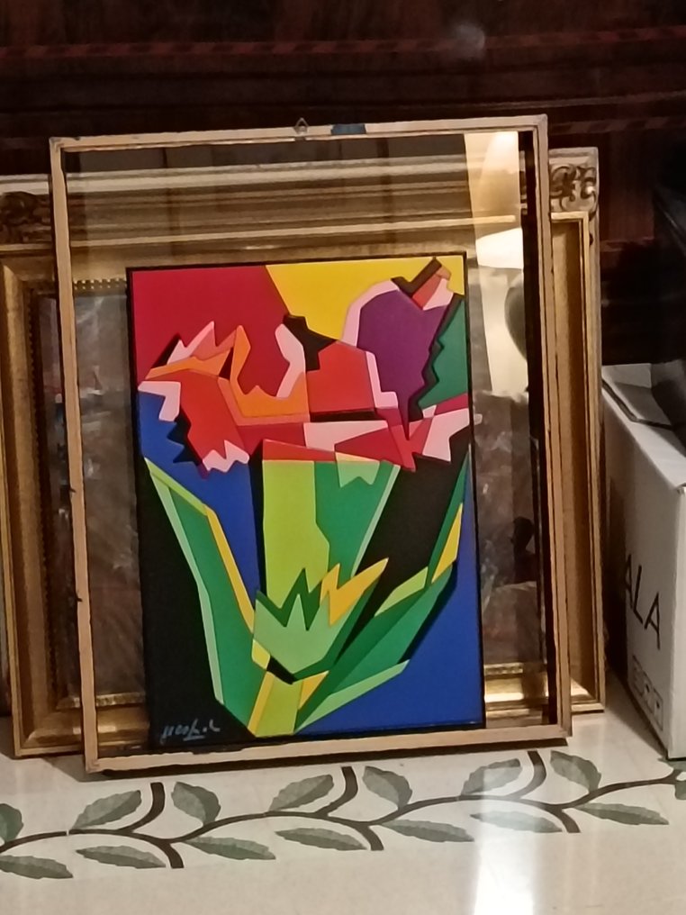 Ugo Nespolo (1941) - Carnation #2.1