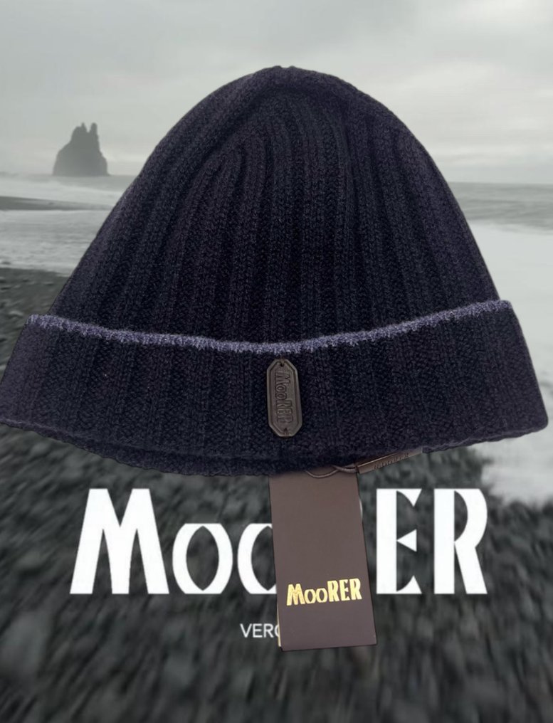 Moorer - Beanie (1) - Cashmere #2.1