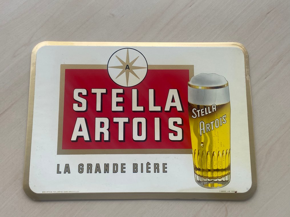 Stella Artois / Rob Otten - Minnestavla - Glacoid #1.0