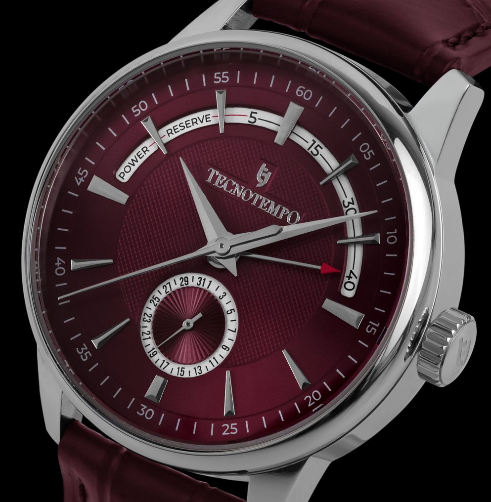 Tecnotempo - Automatic - Power Reserve - Limited Edition - Red Dial - TT.50PW.ER - Men - 2020+ #1.0