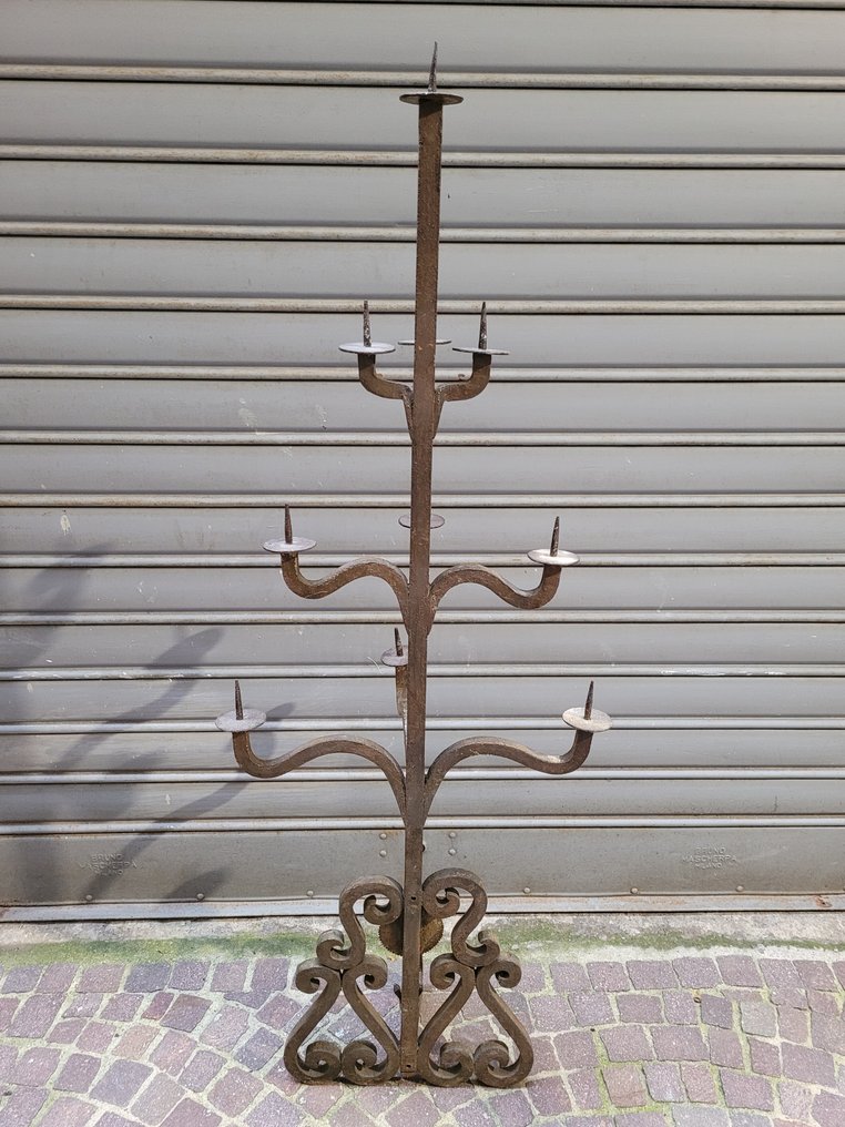 149 cm. - Kandelaber (2) - Smijern #4.3