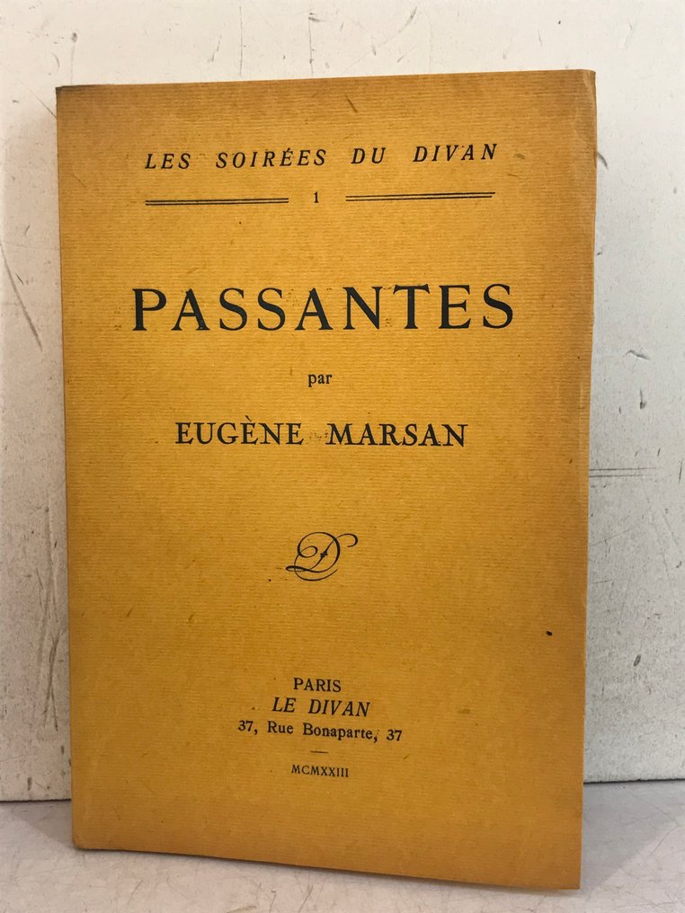 Signé; Eugène Marsan - Passantes [1/15 sur Japon avec manuscrit] - 1923 #3.2