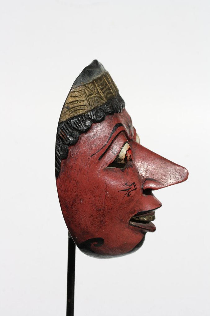 Java Mask - Wood - Indonesia - mid-20th century #4.3