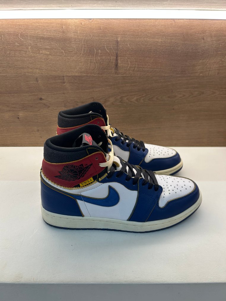 Air Jordan - Union x Jordan 1 Retro High LA Blue Storm - 運動鞋 - 尺寸: EU 43 #4.3