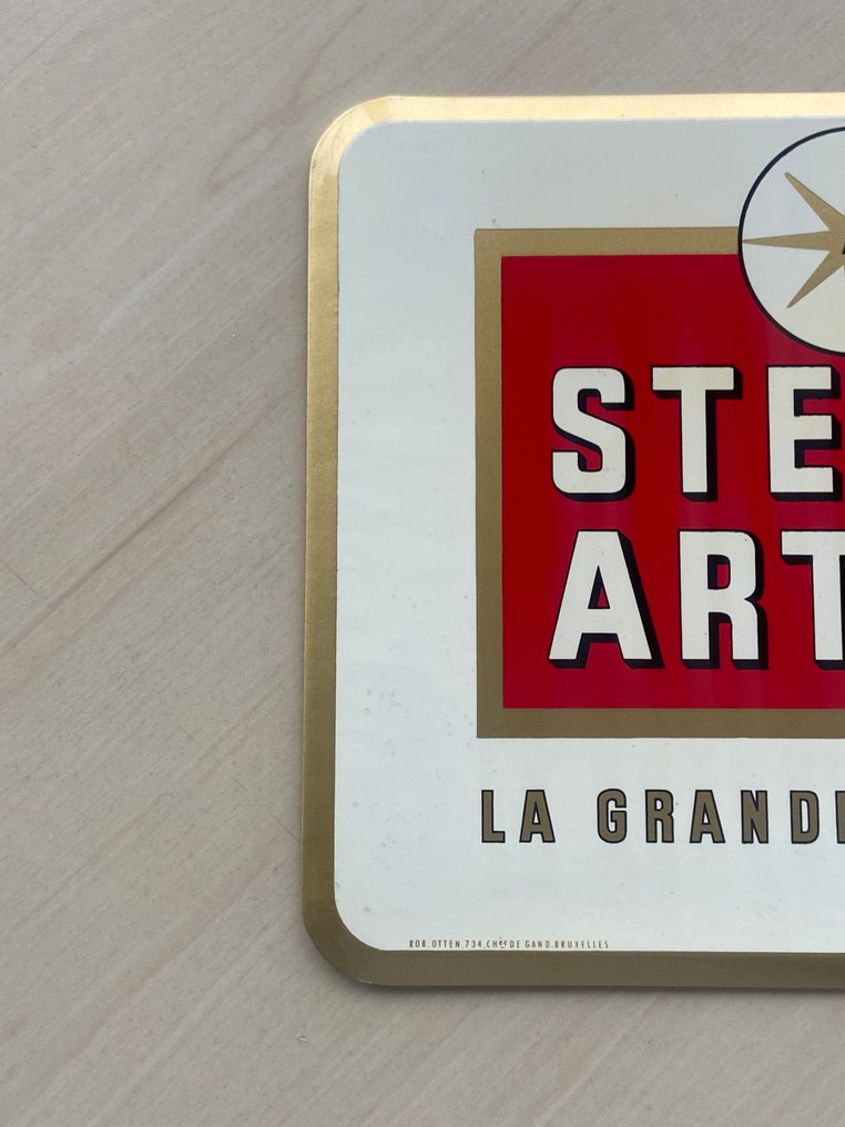 Stella Artois / Rob Otten - Minnestavla - Glacoid #1.0