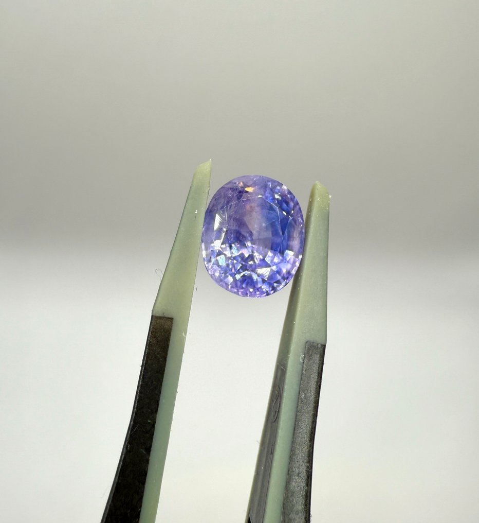 1 pcs 紫罗兰色 蓝宝石 - 2.90 ct - 瑞士宝石研究中心(GRS) - Kashmir Sapphire #1.0