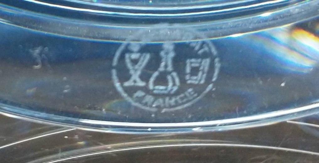 Επιτραπέζιο ρολόι - Baccarat -  Αντίκες Γυαλί - 1990-2000 - ρολόι τραπεζιού Lalande #2.1