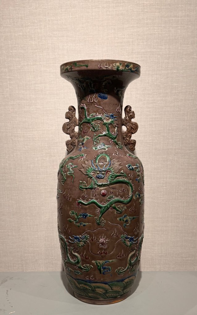 花瓶 - 瓷器 - 中國 - 清朝（1644-1911） - 粉彩花瓶 #1.0