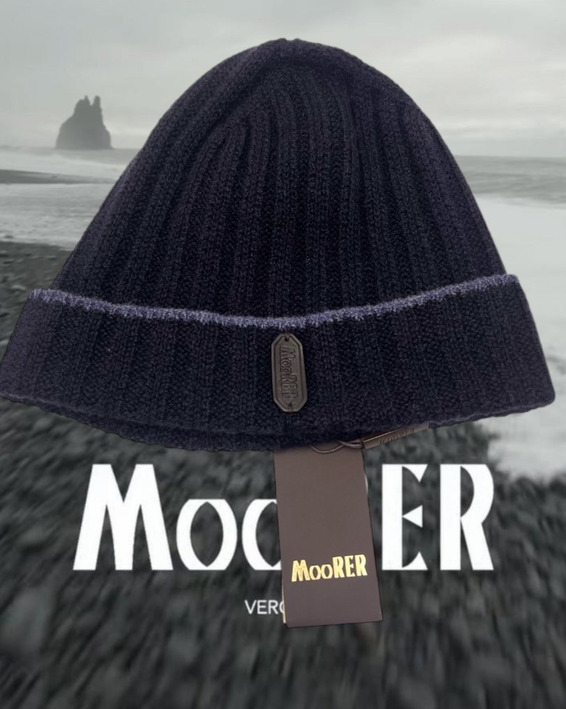 Moorer - Beanie (1) - Cashmere #3.2